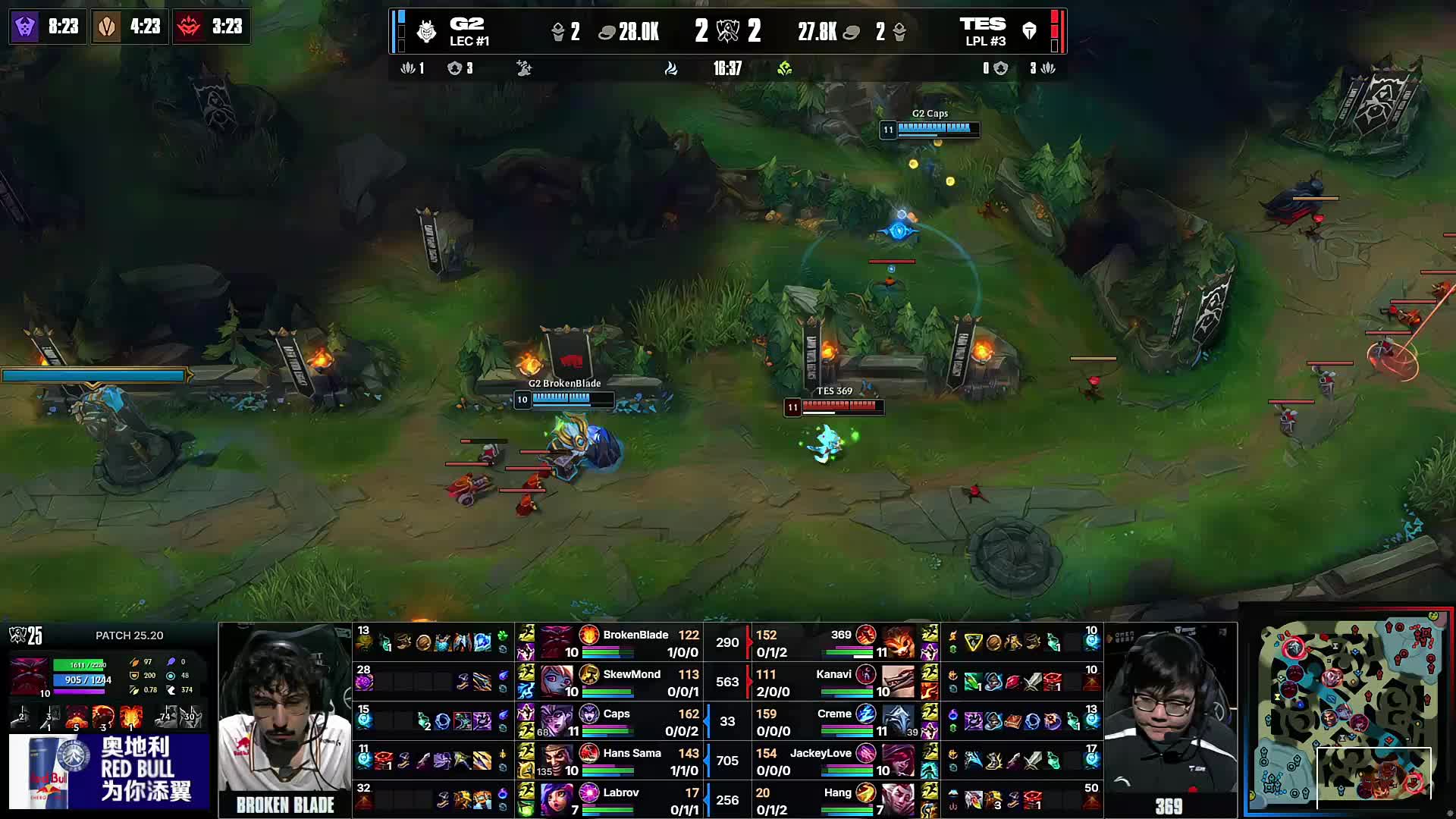 Vitality , NAVI, 和 G2 收到邀请参加 Austin Major 2025